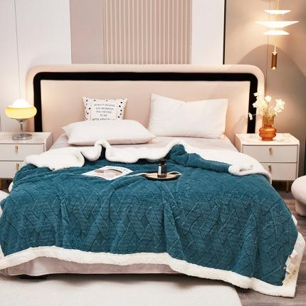 91家纺网 家纺一手货源 找家纺 （总）坦客毯业 2025加厚保暖塔芙绒牛奶绒毛毯盖毯子 格子