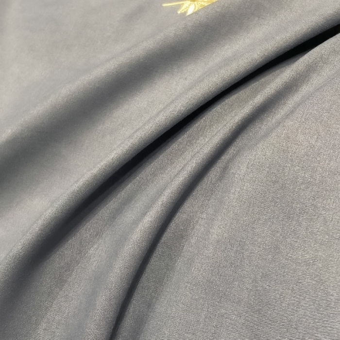 91家纺网 家纺一手货源 找家纺 靓生活2022新款磨毛刺绣四件套轻奢风 伯尔曼-爵士灰