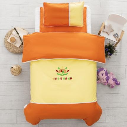 91家纺网 家纺一手货源 找家纺 总 乐秀 2022新款绣花款40支全棉幼儿园被子三件套六件套