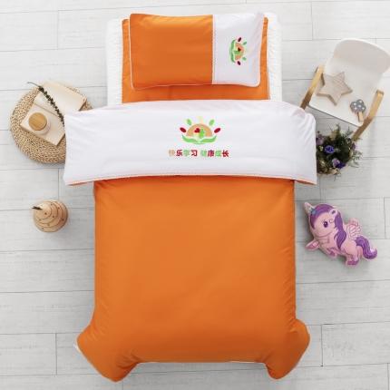 91家纺网 家纺一手货源 找家纺 总 乐秀 2022新款绣花款40支全棉幼儿园被子三件套六件套