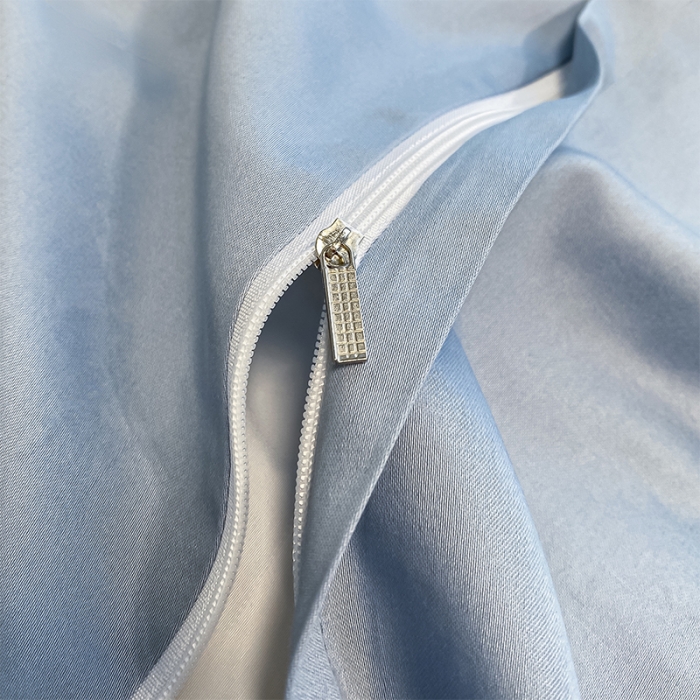 91家纺网 家纺一手货源 找家纺 理想家 2022新款13372全棉刺绣四件套-蝴蝶 蓝色