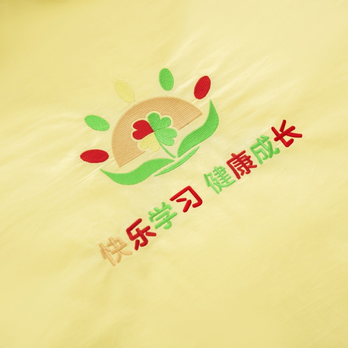 91家纺网 家纺一手货源 找家纺 乐秀22新款绣花款40支全棉幼儿园被子三件套六件套三拼-果绿