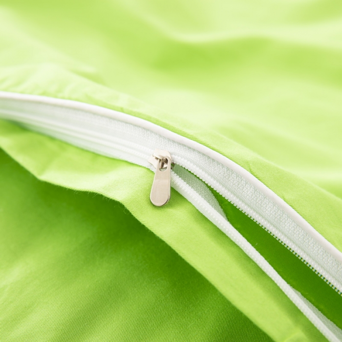 91家纺网 家纺一手货源 找家纺 乐秀22新款绣花款40支全棉幼儿园被子三件套六件套三拼-果绿