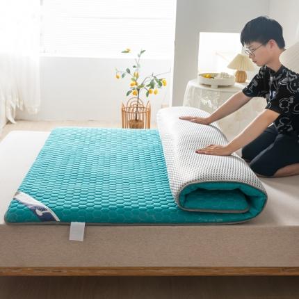 （总）暖季家纺 2022新款大床抗菌防螨蜂窝款乳胶床垫