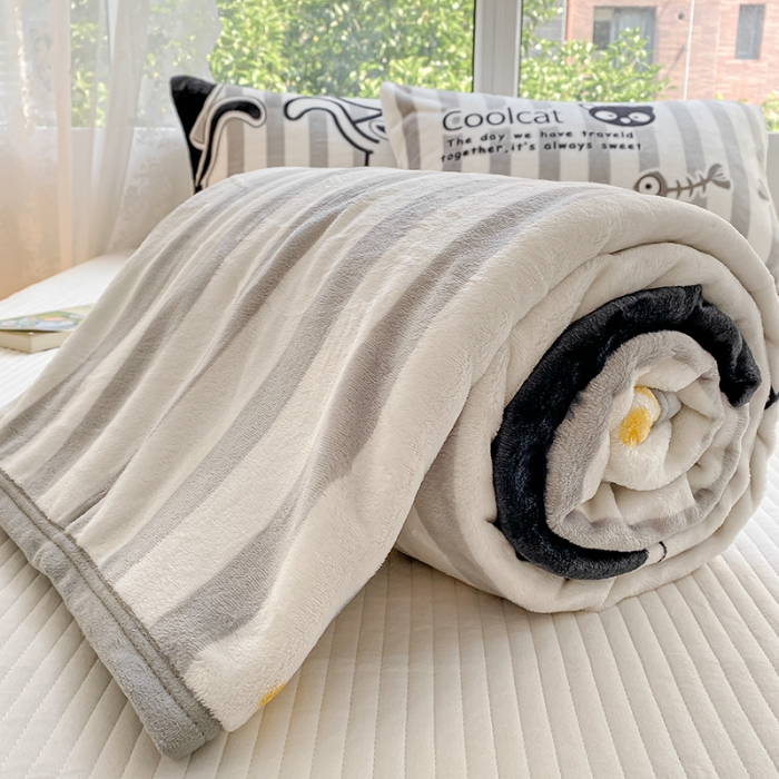 91家纺网 家纺一手货源 找家纺 （总）慕尚家纺 2022新款300g雪绒绒牛奶毛毯