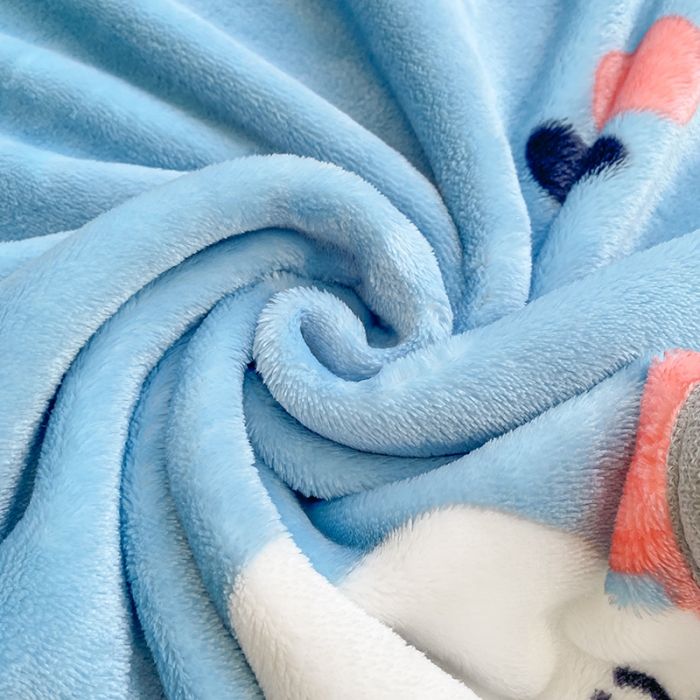 91家纺网 家纺一手货源 找家纺 慕尚家纺 2022新款300g雪绒绒牛奶毛毯 小象