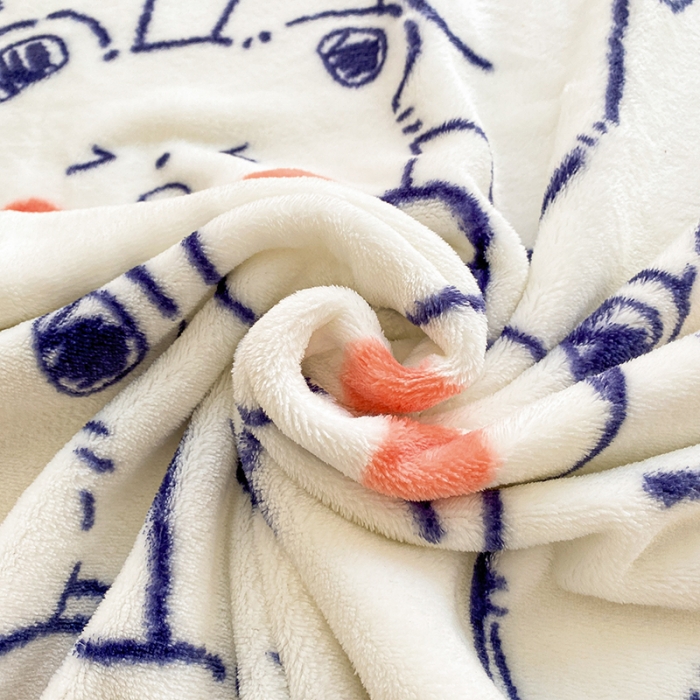 91家纺网 家纺一手货源 找家纺 慕尚家纺 2022新款300g雪绒绒牛奶毛毯 小熊宝