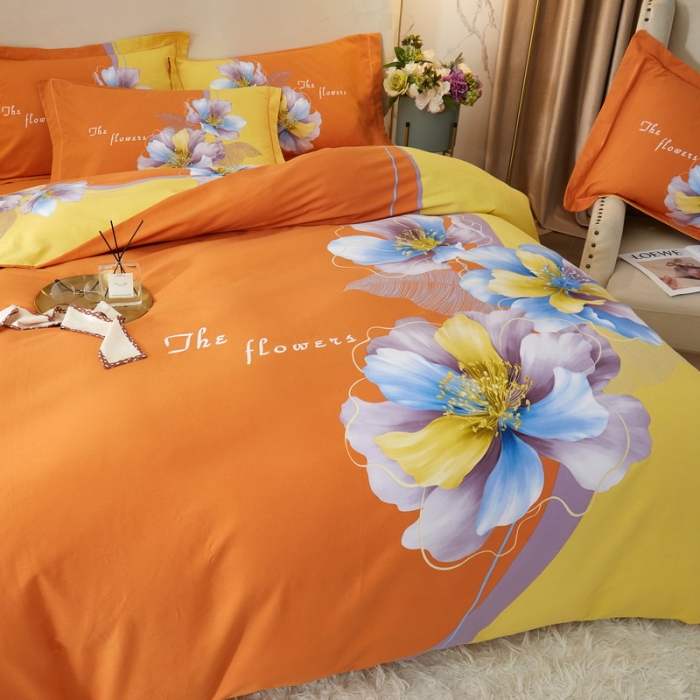 91家纺网 家纺一手货源 找家纺 （总）金纱玉纺2022新款全棉生态大版磨毛四件套