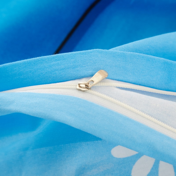 91家纺网 家纺一手货源 找家纺 金纱玉纺2022新款全棉生态大版磨毛四件套 冰雪公主