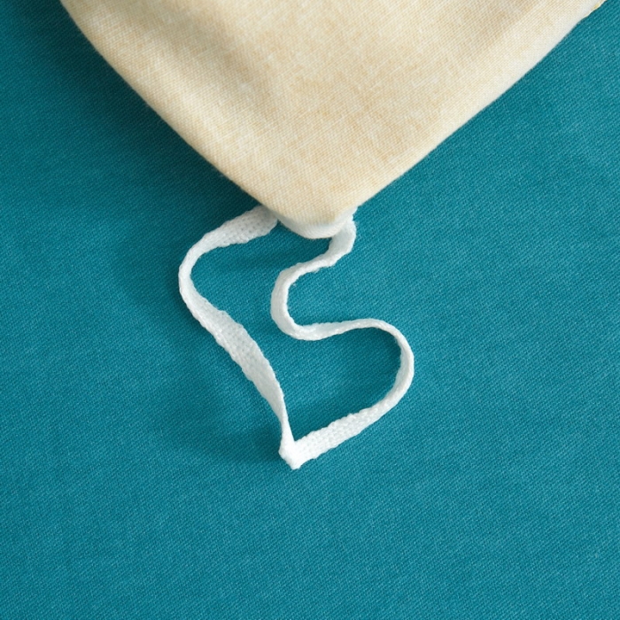 91家纺网 家纺一手货源 找家纺 金纱玉纺2022新款全棉生态大版磨毛四件套 法式风情-绿