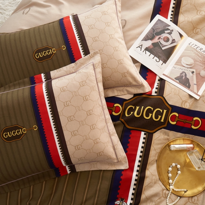 91家纺网 家纺一手货源 找家纺 金纱玉纺2022新款全棉生态大版磨毛四件套 金粉世家