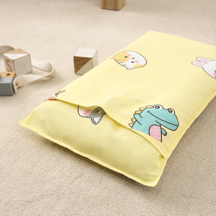 91家纺网 家纺一手货源 找家纺 嗨生活 2022新款全棉儿童幼儿园枕套30*50玩乐童年