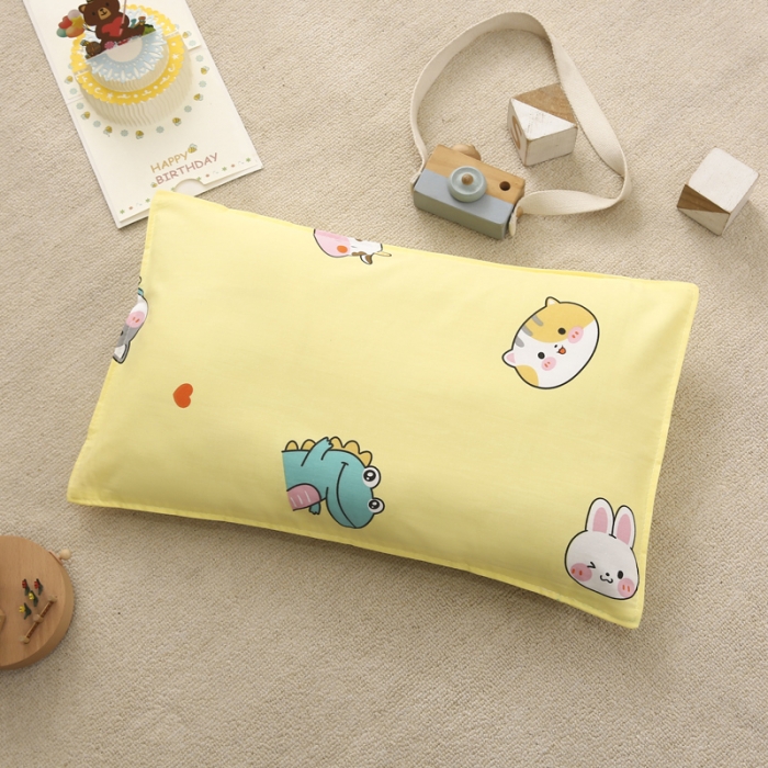 91家纺网 家纺一手货源 找家纺 嗨生活 2022新款全棉儿童幼儿园枕套30*50玩乐童年