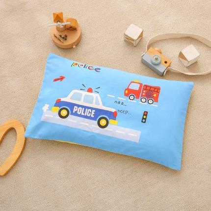 91家纺网 家纺一手货源 找家纺 嗨生活 2022新款全棉儿童幼儿园枕套30*50消防警车