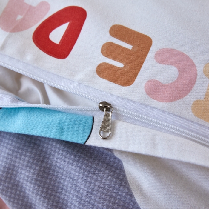 91家纺网 家纺一手货源 找家纺 杜先生 2023新款全棉加厚磨毛系列单被套浪漫小熊-灰