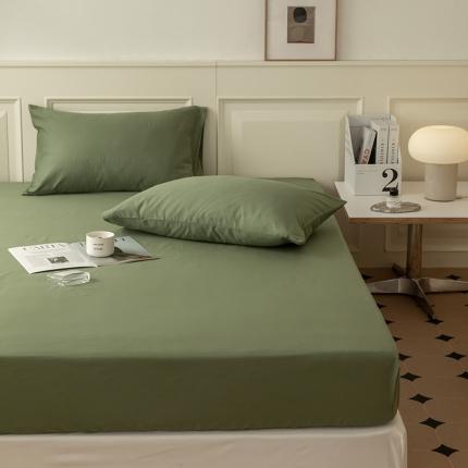 91家纺网 家纺一手货源 找家纺 （总）寝柔 2022新款40支纯色纯棉枕套全棉斜纹单人枕头套