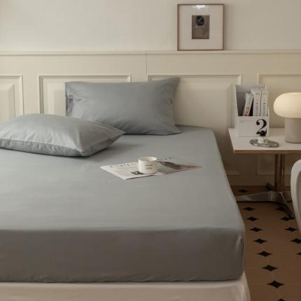 91家纺网 家纺一手货源 找家纺 （总）寝柔 2022新款40支纯色纯棉枕套全棉斜纹单人枕头套