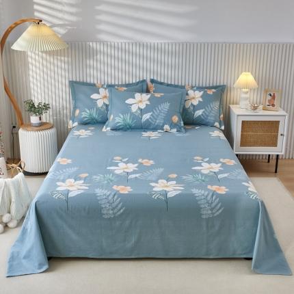 91家纺网 家纺一手货源 找家纺 （总）杜先生 2023新款全棉加厚磨毛系列床单