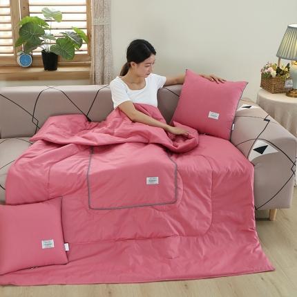 91家纺网 家纺一手货源 找家纺 （总）照世家纺 2022新款13372全棉贴布绣系列抱枕被