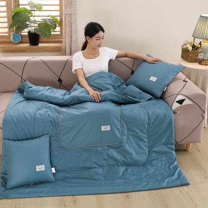 （总）照世家纺 2022新款13372全棉贴布绣系列抱枕被