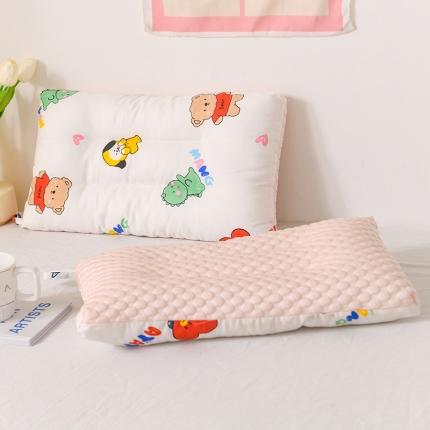 91家纺网 家纺一手货源 找家纺 （总）十九色 儿童豆豆凉枕四季枕定型枕30*50cm