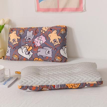 91家纺网 家纺一手货源 找家纺 （总）十九色 儿童豆豆凉枕四季枕定型枕30*50cm