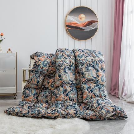 织梦人羽绒被花型95级鹅绒120支全棉活性印花大量现货艾伯特