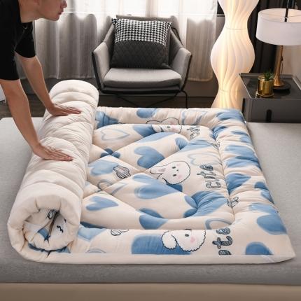 91家纺网 家纺一手货源 找家纺 （总）富威堡家纺2023新款亲肤棉印花床垫