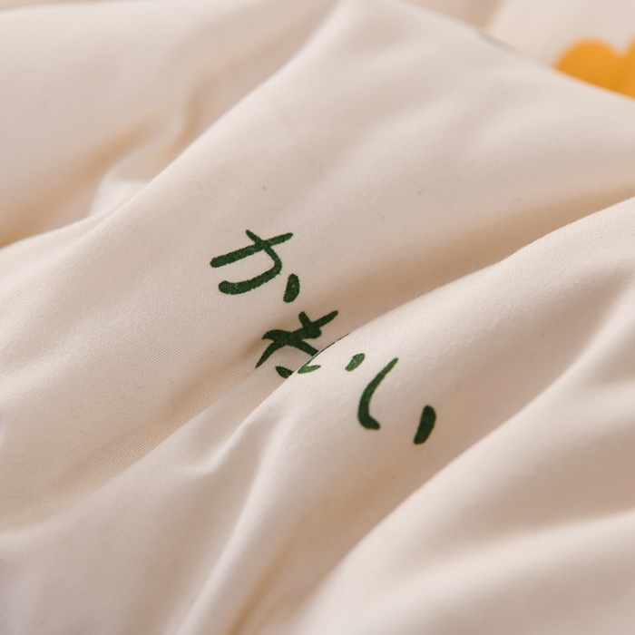 91家纺网 家纺一手货源 找家纺 富威堡家纺2023新款亲肤棉印花床垫 郁金香米