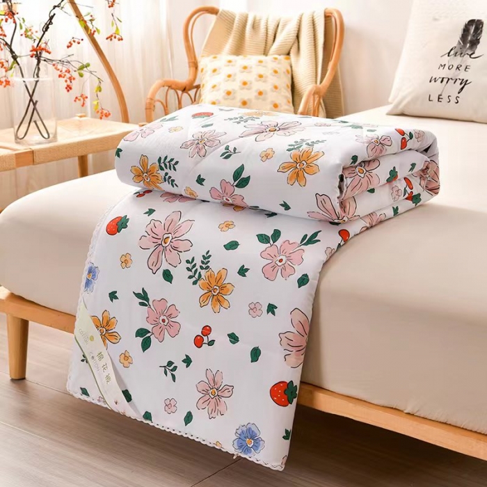 91家纺网 家纺一手货源 找家纺 富威堡2023新款棉花被子少女梦