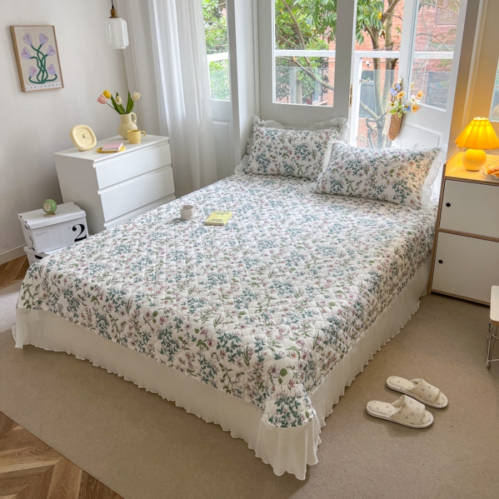 91家纺网 家纺一手货源 找家纺 (总）淑女公社家纺 2022新款四季多功能全夹棉四件套