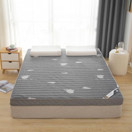 91家纺网 家纺一手货源 找家纺 暖季 2025新款双包边立体乳胶床垫 立体吉祥牛