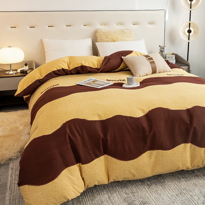 91家纺网 家纺一手货源 找家纺 涵宸 2022新款全棉磨毛印花款系列-单被套 无渡-单被套