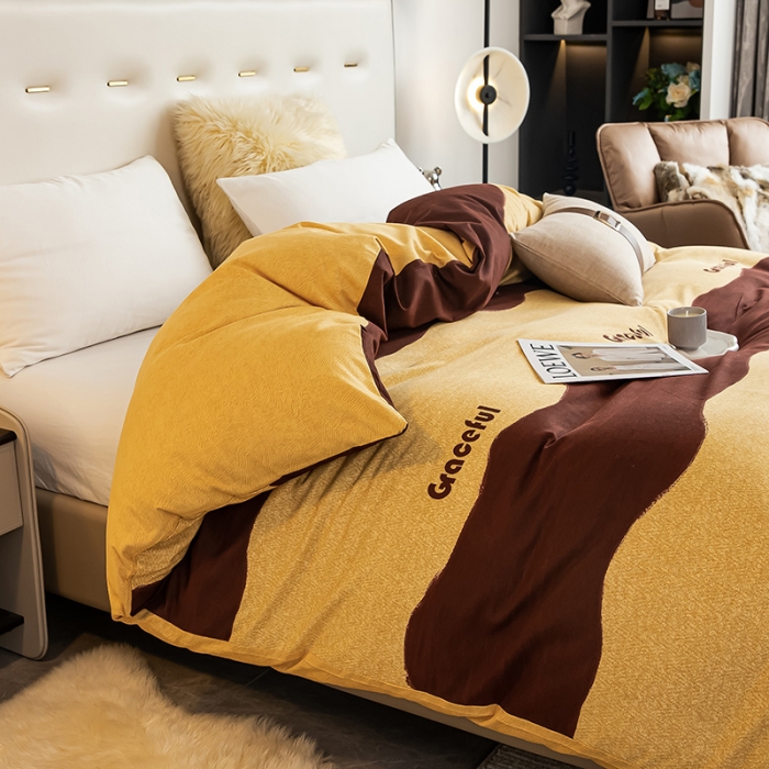 91家纺网 家纺一手货源 找家纺 涵宸 2022新款全棉磨毛印花款系列-单被套 无渡-单被套