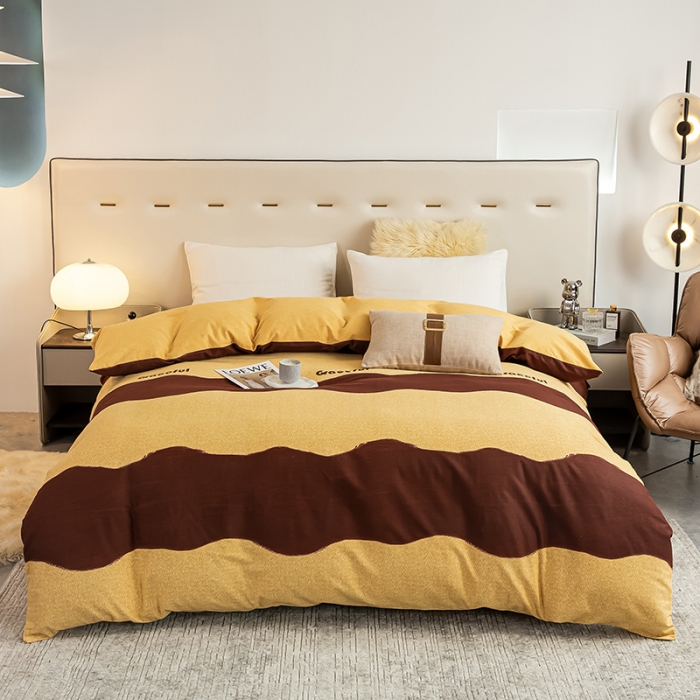 91家纺网 家纺一手货源 找家纺 涵宸 2022新款全棉磨毛印花款系列-单被套 无渡-单被套