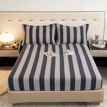 91家纺网 家纺一手货源 找家纺 （总）涵宸 2022新款全棉磨毛印花款系列-单床笠