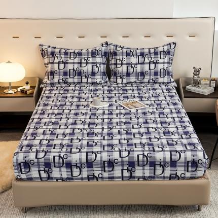 91家纺网 家纺一手货源 找家纺 （总）涵宸 2022新款全棉磨毛印花款系列-单床笠