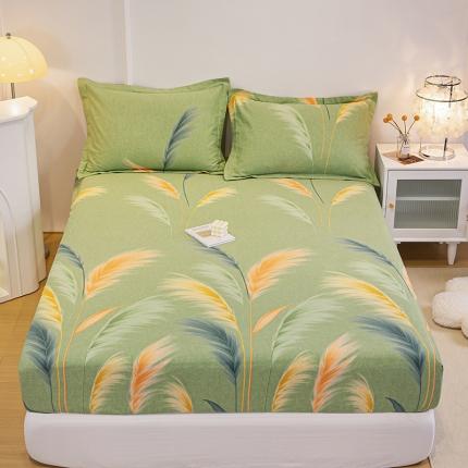 91家纺网 家纺一手货源 找家纺 （总）涵宸 2022新款全棉磨毛印花款系列-单床笠