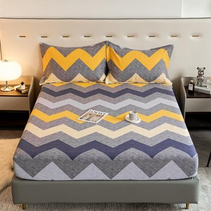 91家纺网 家纺一手货源 找家纺 （总）涵宸 2022新款全棉磨毛印花款系列-单床笠