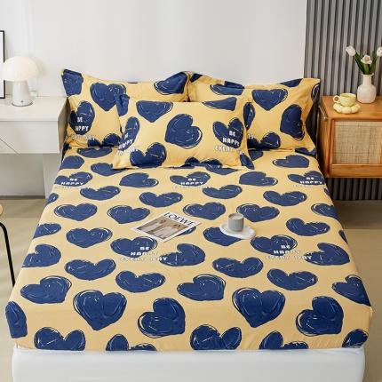 91家纺网 家纺一手货源 找家纺 （总）涵宸 2022新款全棉磨毛印花款系列-单床笠