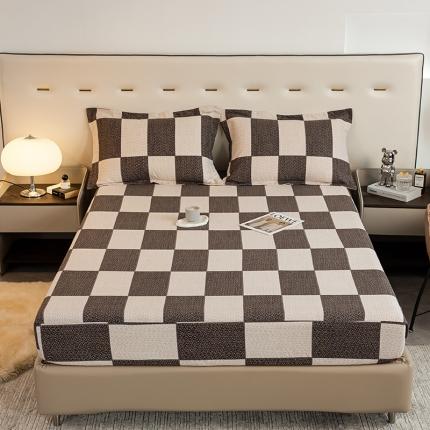 91家纺网 家纺一手货源 找家纺 （总）涵宸 2022新款全棉磨毛印花款系列-单床笠