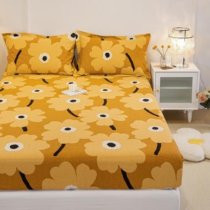 91家纺网 家纺一手货源 找家纺 （总）涵宸 2022新款全棉磨毛印花款系列-单床笠