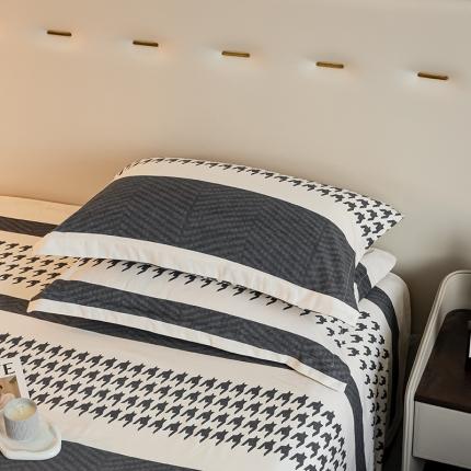 91家纺网 家纺一手货源 找家纺 涵宸 2022新款全棉磨毛印花款系列-单品枕套 千艾一对