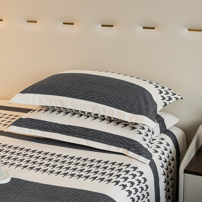 91家纺网 家纺一手货源 找家纺 涵宸 2022新款全棉磨毛印花款系列-单品枕套 千艾一对