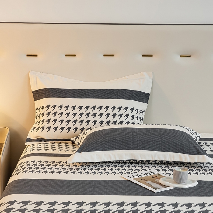 91家纺网 家纺一手货源 找家纺 涵宸 2022新款全棉磨毛印花款系列-单品枕套 千艾一对