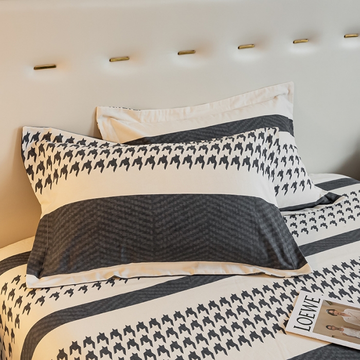 91家纺网 家纺一手货源 找家纺 涵宸 2022新款全棉磨毛印花款系列-单品枕套 千艾一对