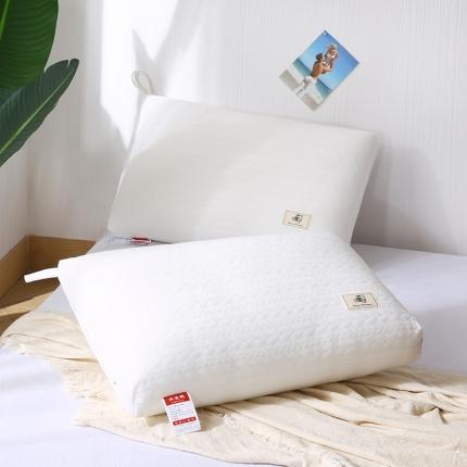 浩宇家纺 2022新款针织棉热熔枕芯成人枕头可水洗不变形 针织-白色
