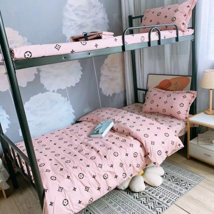 91家纺网 家纺一手货源 找家纺 （总）预言 2023新款全棉三件套学生宿舍超柔活性磨毛