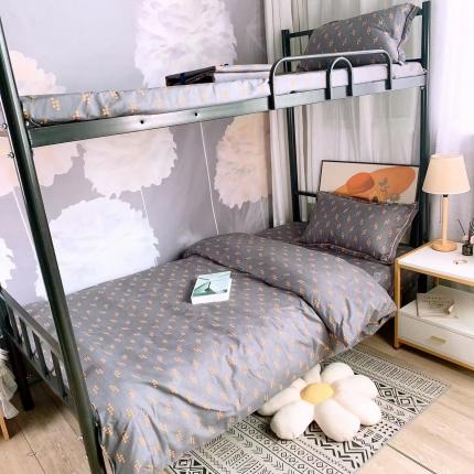 91家纺网 家纺一手货源 找家纺 （总）预言 2023新款全棉三件套学生宿舍超柔活性磨毛