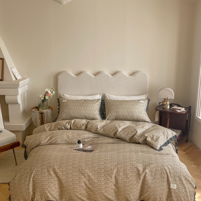 91家纺网 家纺一手货源 找家纺 汇庭 2022新款艾莎四件套棚拍 菲利咖